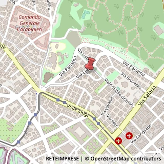Mappa Via Fratelli Ruspoli, 12, 00198 Roma, Roma (Lazio)