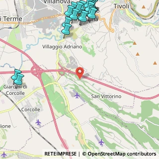 Mappa Via di San Vittorino Km 0, 00132 Roma RM, Italia (3.4625)