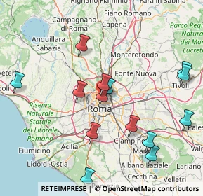 Mappa Via Antonio Bertoloni, 00100 Roma RM, Italia (17.78357)