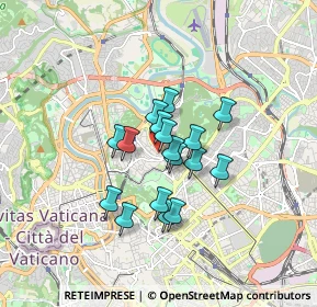 Mappa Via Antonio Bertoloni, 00191 Roma RM, Italia (1.21647)