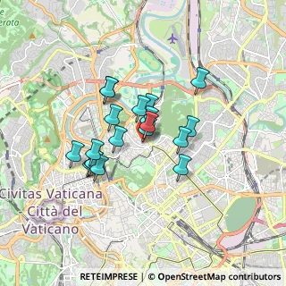 Mappa Via Antonio Bertoloni, 00193 Roma RM, Italia (1.38263)