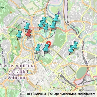 Mappa Via Antonio Bertoloni, 00197 Roma RM, Italia (1.89786)