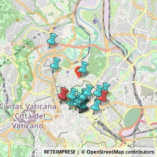 Mappa Via Antonio Bertoloni, 00197 Roma RM, Italia (1.7465)