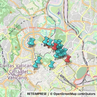 Mappa Via Antonio Bertoloni, 00100 Roma RM, Italia (1.2035)