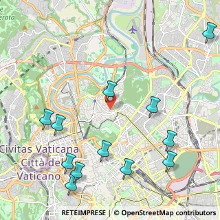 Mappa Via Antonio Bertoloni, 00197 Roma RM, Italia (2.87)