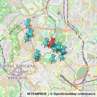 Mappa Via Antonio Bertoloni, 00197 Roma RM, Italia (1.35688)
