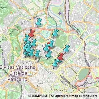 Mappa Via Antonio Bertoloni, 00191 Roma RM, Italia (1.729)