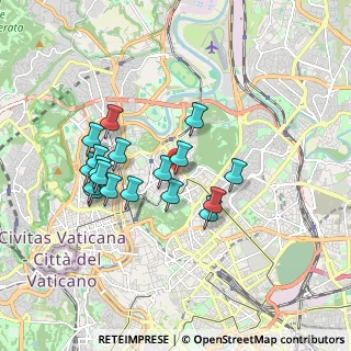 Mappa Via Antonio Bertoloni, 00197 Roma RM, Italia (1.69222)