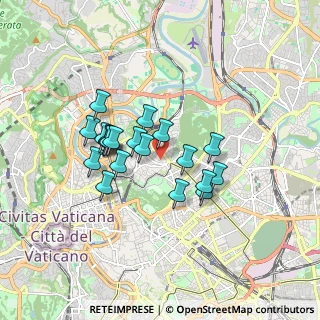 Mappa Via Antonio Bertoloni, 00197 Roma RM, Italia (1.465)