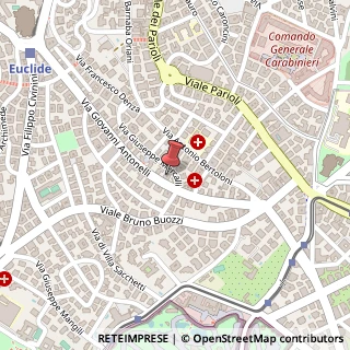 Mappa Via Giovanni Antonelli, 4, 00197 Roma, Roma (Lazio)