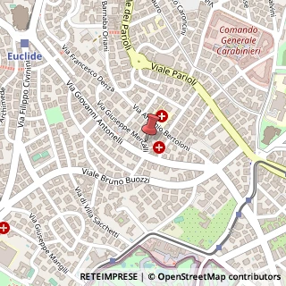 Mappa Via Giuseppe Mercalli, 6, 00197 Roma, Roma (Lazio)