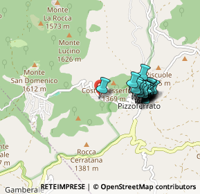 Mappa Località Chiarenza, 66040 Pizzoferrato CH, Italia (0.78889)