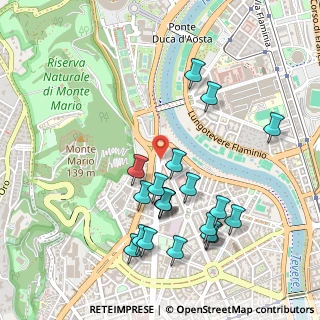 Mappa Piazza Antonino Cascino, 00195 Roma RM, Italia (0.5505)