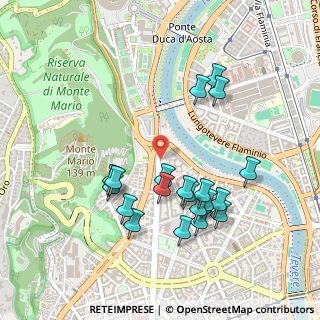 Mappa Piazza Antonino Cascino, 00195 Roma RM, Italia (0.5)