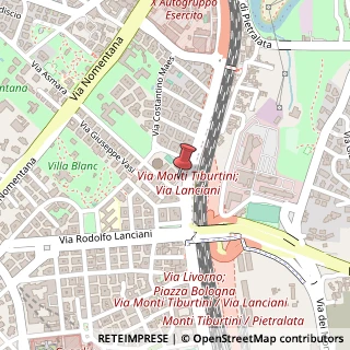 Mappa Circonvallazione Nomentana, 182, 00162 Roma, Roma (Lazio)