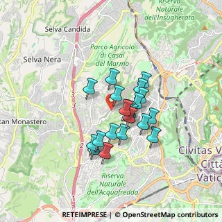 Mappa Via Andersen, 00168 Roma RM, Italia (1.327)