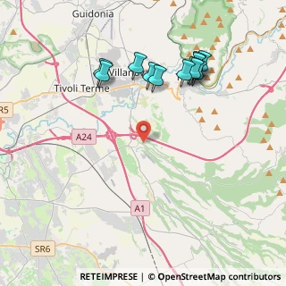 Mappa Via di San Vittorino, 00019 Colle Merulino RM, Italia (4.43417)