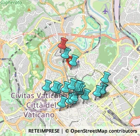 Mappa Via Filippo Lippi, 00197 Roma RM, Italia (1.8835)