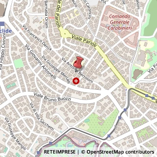 Mappa Via Antonio Bertoloni, 23, 00197 Roma, Roma (Lazio)