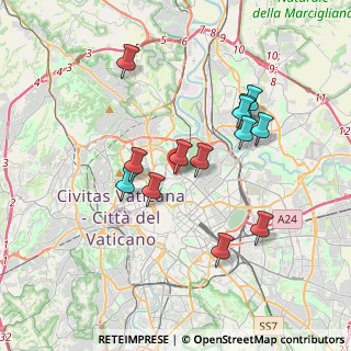 Mappa Via Felice Giordano, 00100 Roma RM, Italia (3.53154)
