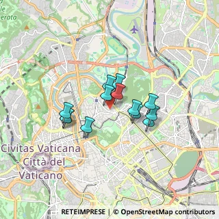 Mappa Via Felice Giordano, 00123 Roma RM, Italia (1.30231)