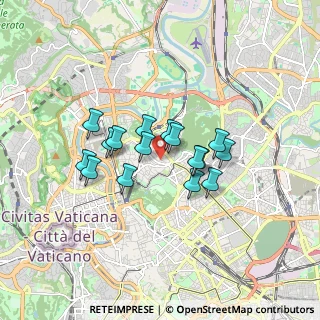 Mappa Via Felice Giordano, 00123 Roma RM, Italia (1.34188)