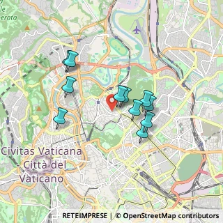 Mappa Via Felice Giordano, 00123 Roma RM, Italia (1.52545)