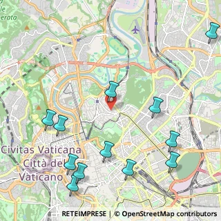 Mappa Via Felice Giordano, 00123 Roma RM, Italia (2.86917)