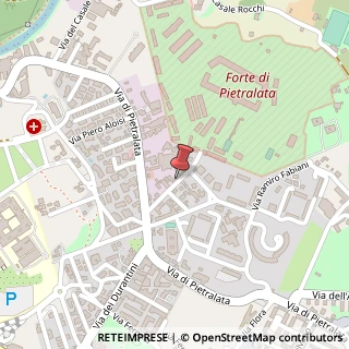Mappa Via del Forte di Pietralata, 15b, 00158 Roma, Roma (Lazio)