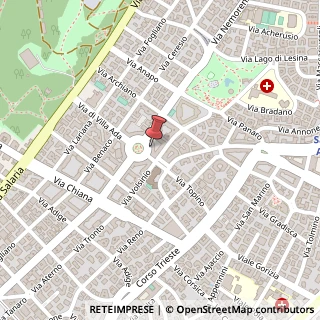 Mappa Piazza Verbano, 22, 00199 Roma, Roma (Lazio)