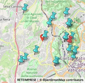 Mappa Via Mariano Rampolla, 00168 Roma RM, Italia (2.48526)