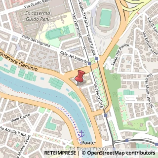 Mappa Via Antonio Allegri da Correggio,  11, 00196 Roma, Roma (Lazio)