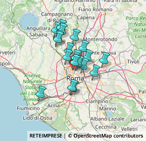 Mappa Via Antonio Allegri da Correggio, 00196 Roma RM, Italia (9.78895)