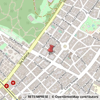 Mappa Via Benaco, 2, 00199 Roma, Roma (Lazio)