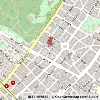 Mappa Via Taro, 25, 00199 Roma, Roma (Lazio)