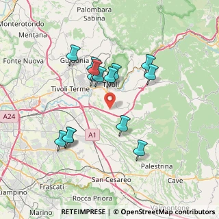 Mappa Via Seneca, 00019 Tivoli RM, Italia (7.06286)