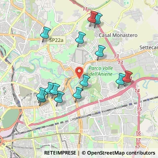 Mappa Via Pietracamela, 00156 Roma RM, Italia (2.21286)