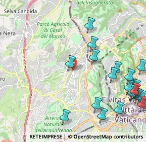 Mappa Via Pietro Gasparri, 00168 Roma RM, Italia (2.9795)