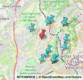 Mappa Via Pietro Gasparri, 00168 Roma RM, Italia (2.00714)
