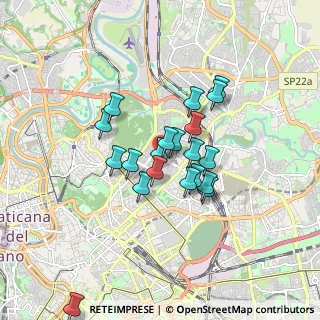 Mappa Via Bisagno, 00199 Roma RM, Italia (1.216)