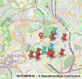 Mappa Piazza Ungheria, 00100 Roma RM, Italia (1.80583)