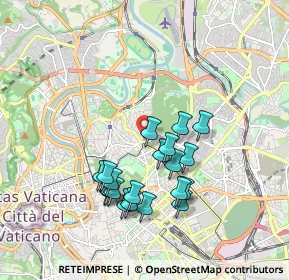 Mappa Piazza Ungheria, 00100 Roma RM, Italia (1.7825)
