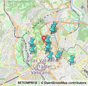 Mappa Via Novenio Bucchi, 00195 Roma RM, Italia (1.40455)