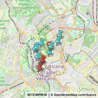 Mappa Via Novenio Bucchi, 00195 Roma RM, Italia (1.36333)