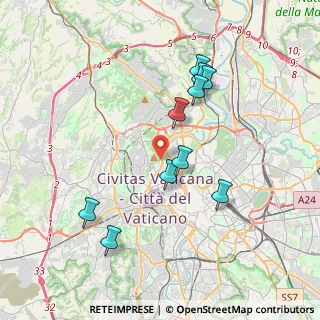 Mappa Via Novenio Bucchi, 00195 Roma RM, Italia (4.32273)