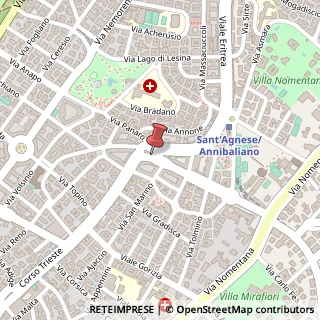 Mappa Piazza istria 24, 00198 Roma, Roma (Lazio)