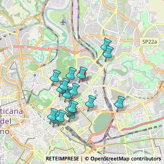 Mappa Via San Marino, 00198 Roma RM, Italia (1.83765)