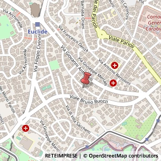 Mappa Via tacchini pietro 1, 00197 Roma, Roma (Lazio)