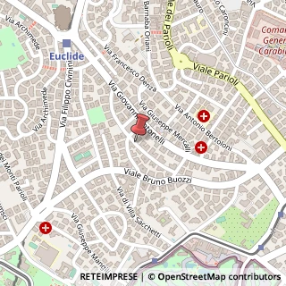 Mappa Via Pietro Tacchini, 32, 00197 Roma, Roma (Lazio)