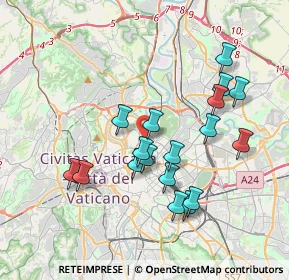 Mappa Centro Medico Parioli, 00196 Roma RM, Italia (3.73333)